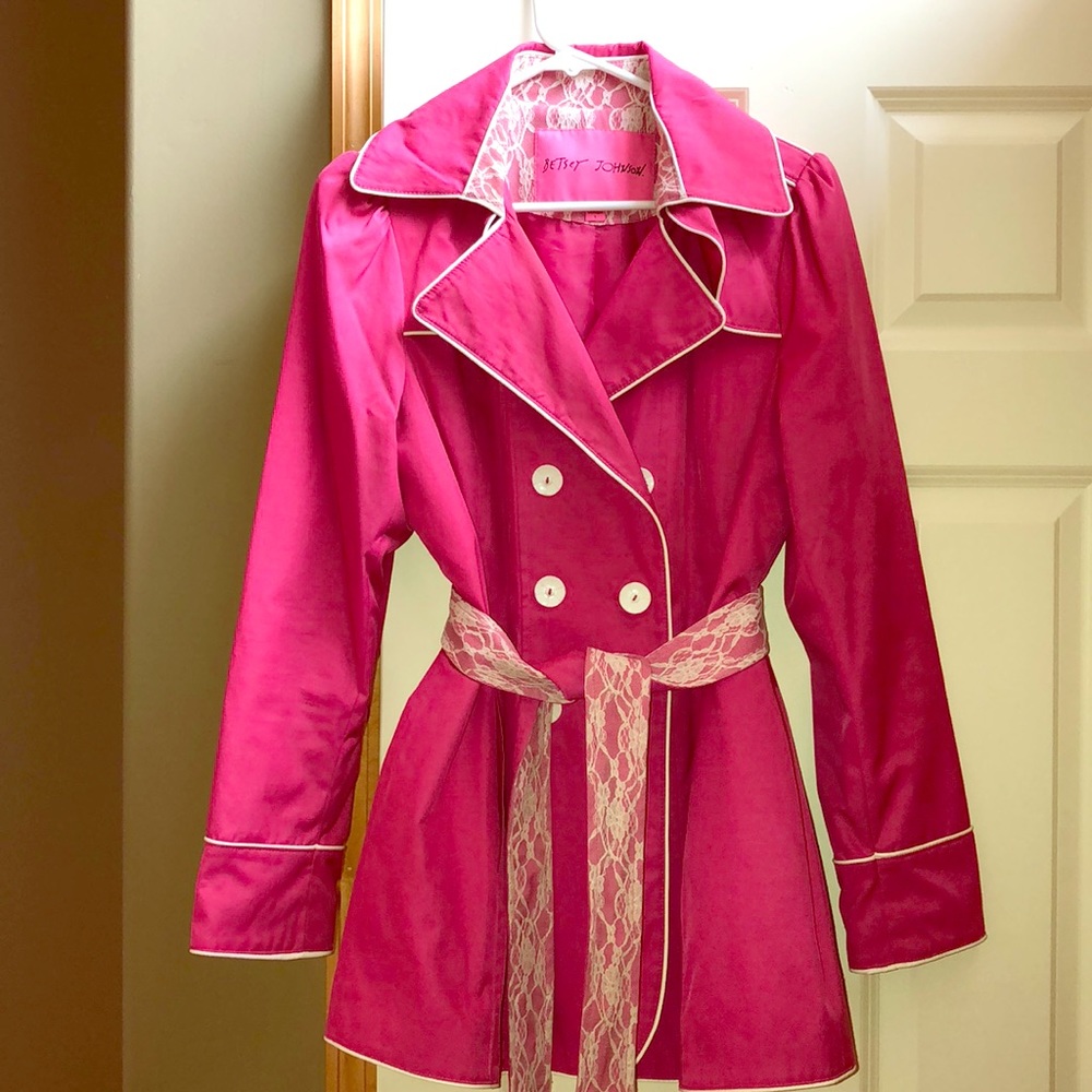 Betsey Johnson Trench Coach
